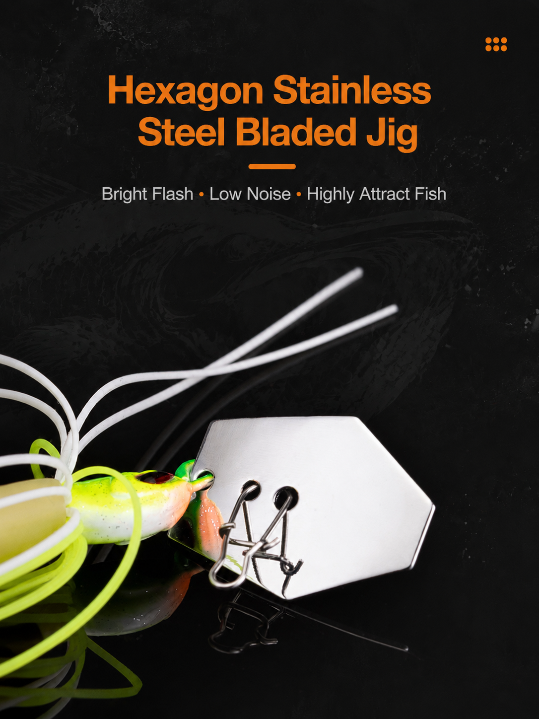 Spinnerbait Lure Set Silicone  - Fishing Lure Blade Bait のレビューと価格