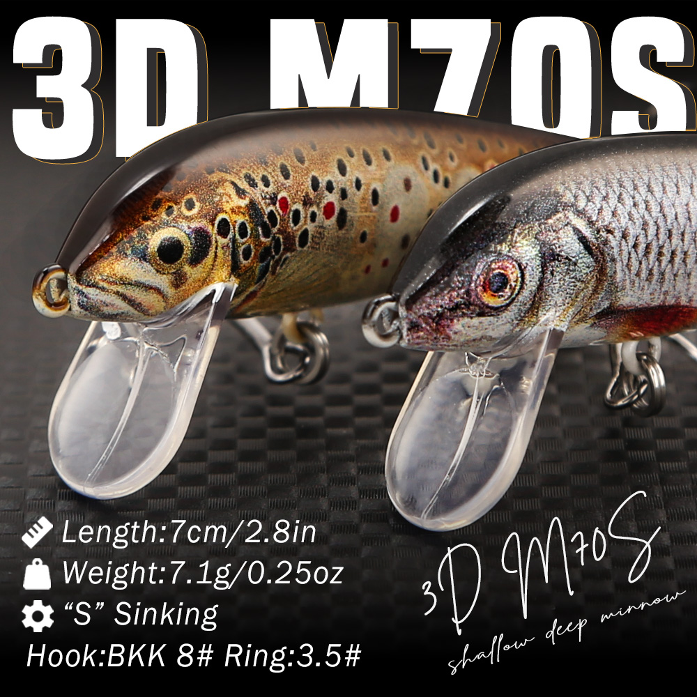 B&U Fishing Lures Sinking Minn - Fishing Lure Swimbait のレビューと価格