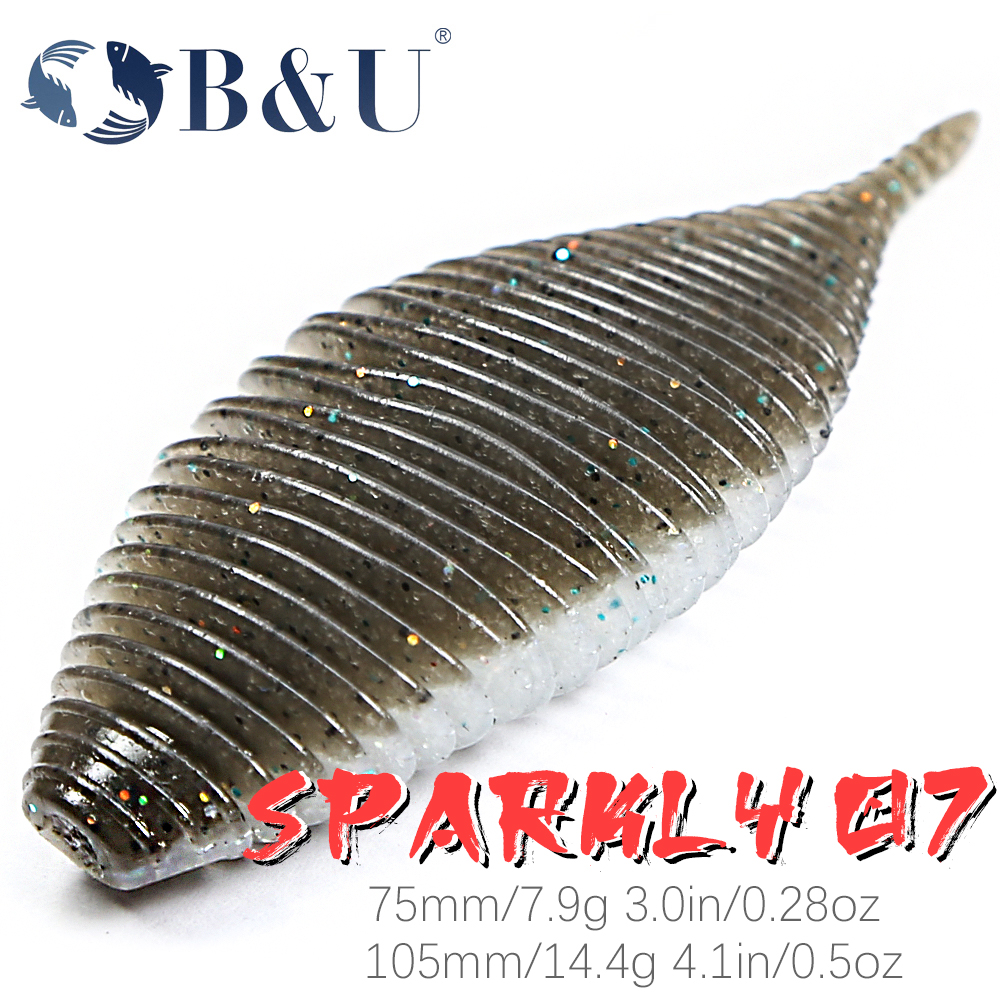 B&U BELLOWS GILL 75/105 Fishin - Fishing Lure Soft Plastic のレビューと価格