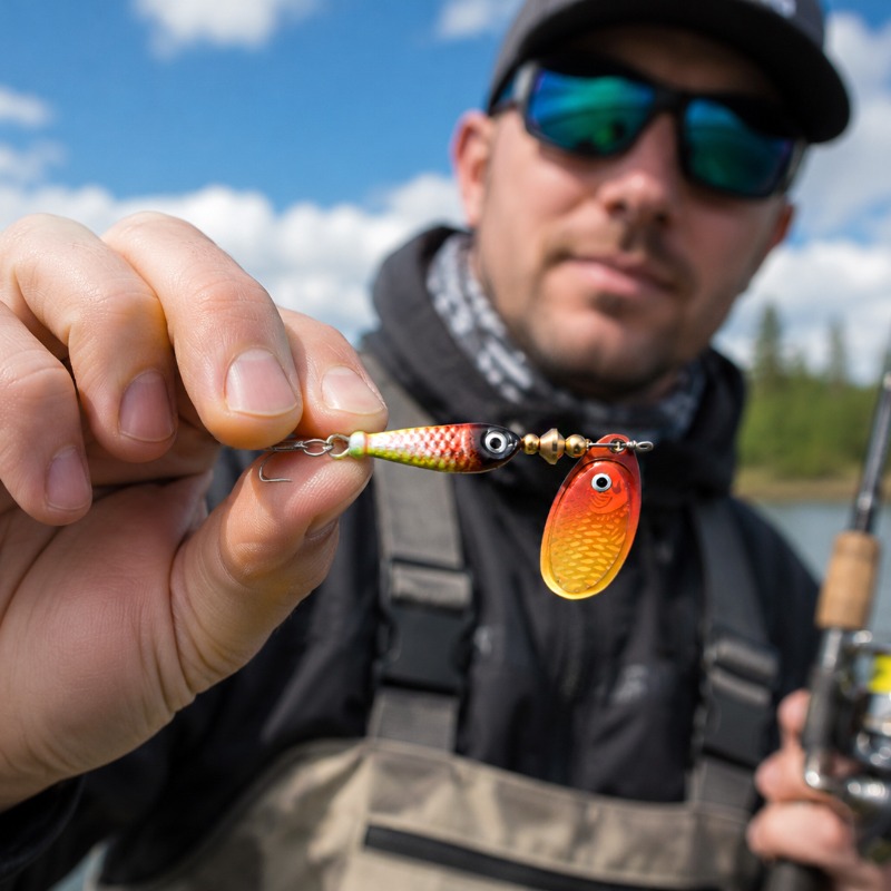 Fishing Spinner Lure Metal Rot - Fishing Lure Blade Bait のレビューと価格