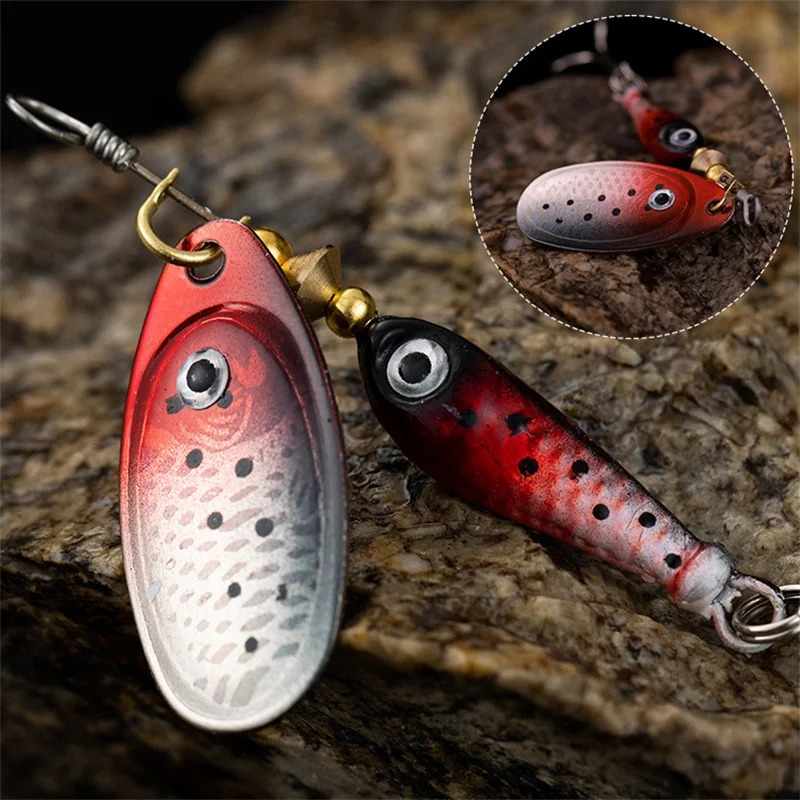 Fishing Spinner Lure Metal Rot - Fishing Lure Blade Bait のレビューと価格