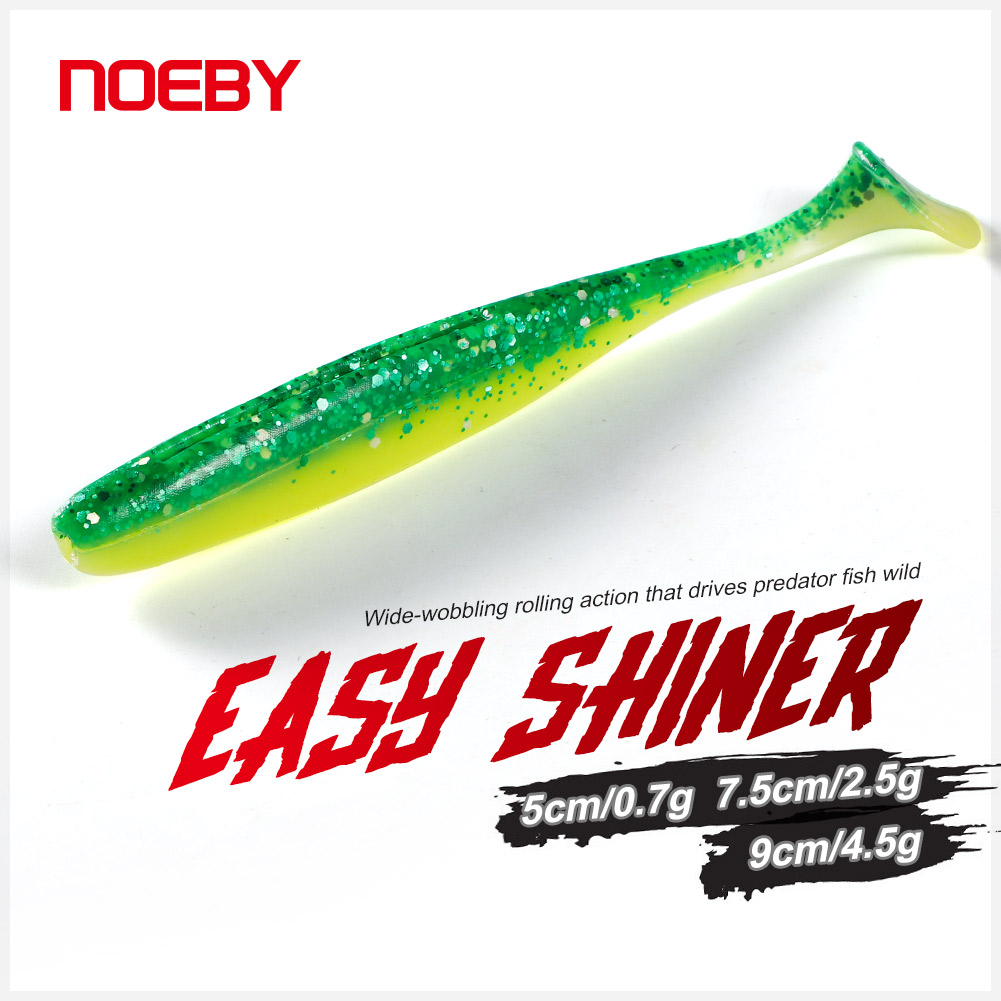 Noeby Easy Shiner Silicone Sha - Fishing Lure Soft Plastic のレビューと価格
