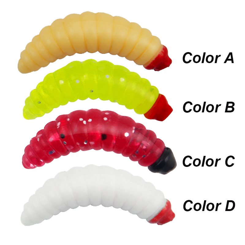 WESTBASS 20/50PCS Soft Larva S - Fishing Lure Swimbait のレビューと価格