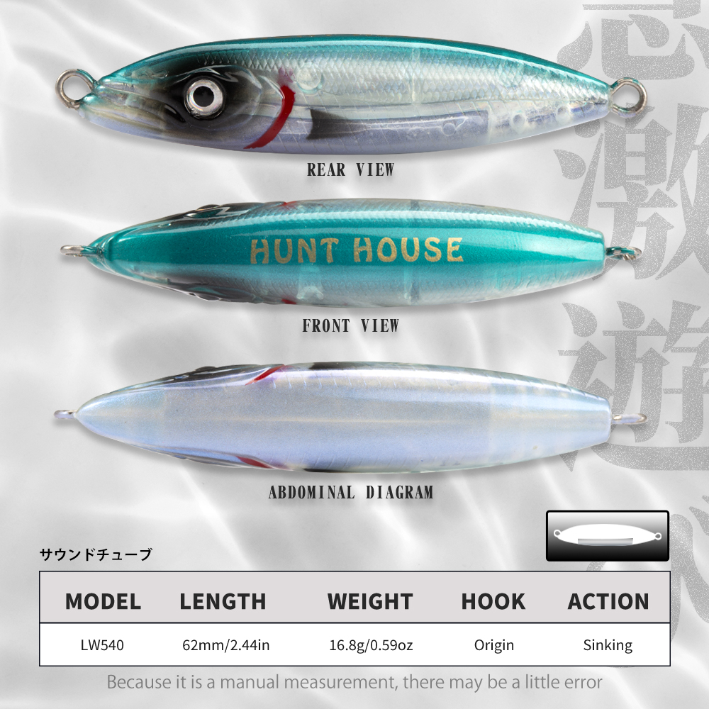 Hunthouse Fishing Slow Sinking - Fishing Lure Buzzbait のレビューと価格