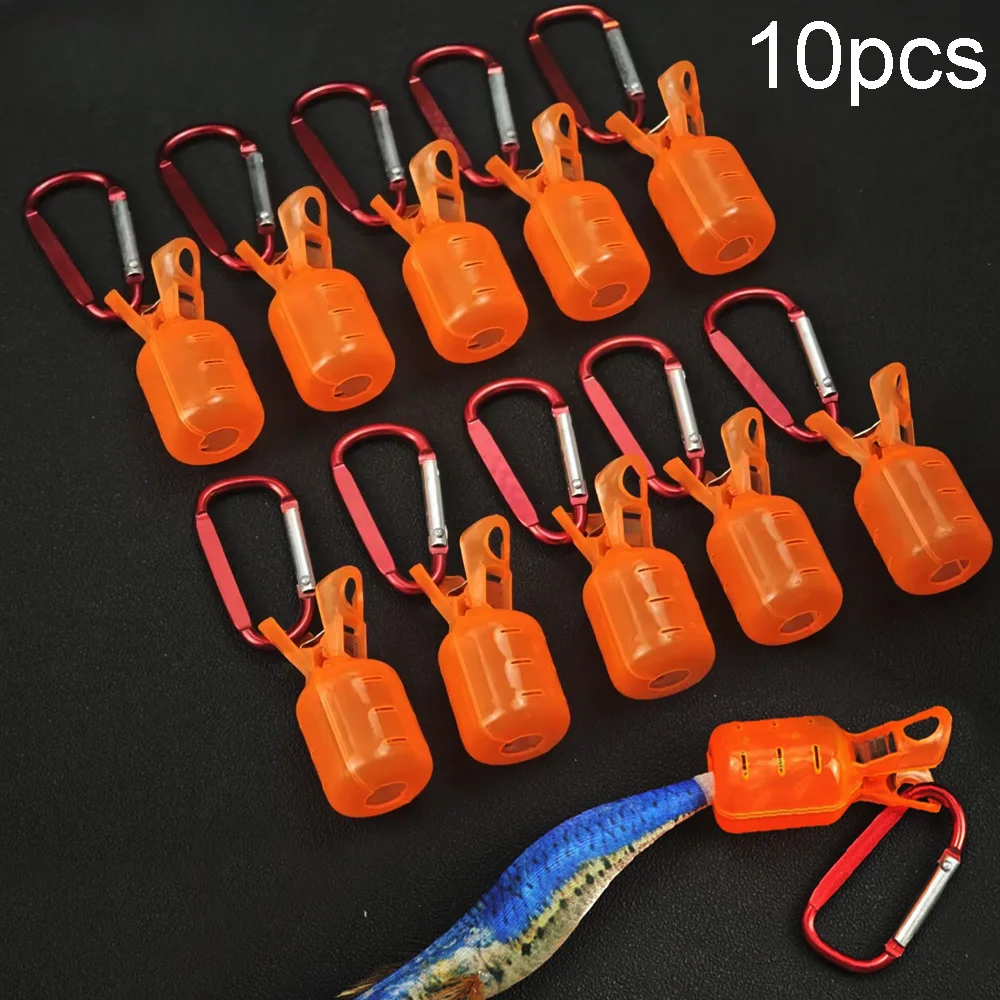 10pcs Squid Jig Hook Protector - Fishing Lure Box のレビューと価格