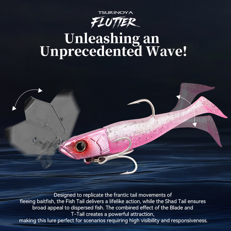 TSURINOYA FLUTTER 110mm 32g Lo - Fishing Lure Blade Bait のレビューと価格