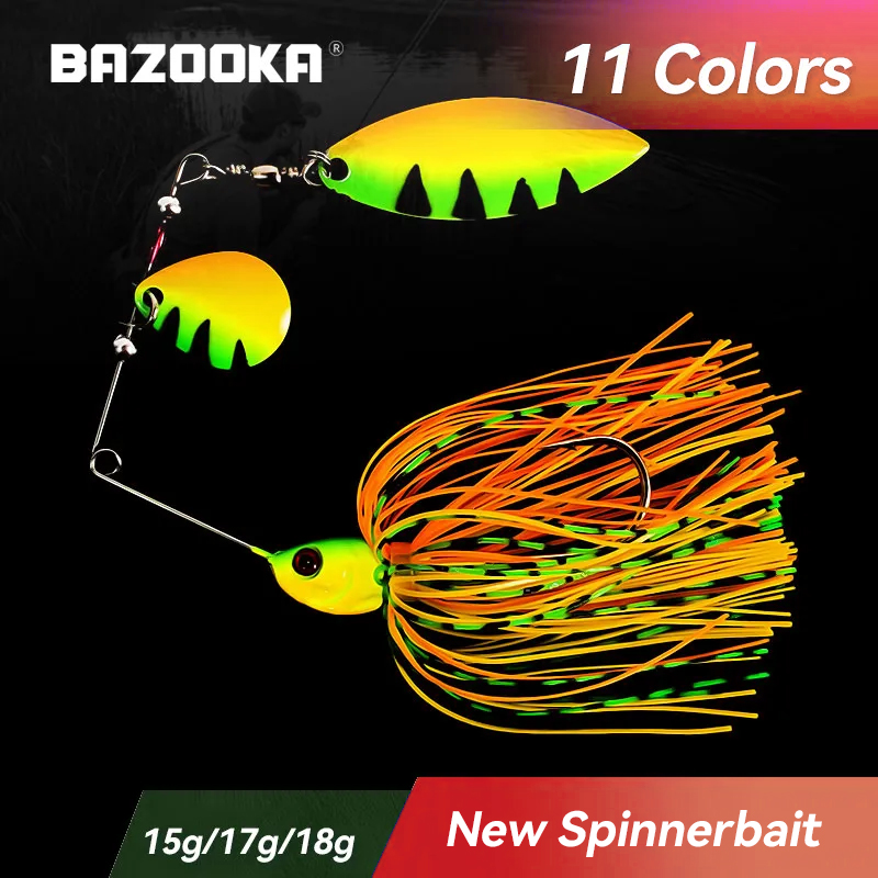 Bazooka 15g 18g Spinnerbait Fi - Fishing Lure Buzzbait のレビューと価格