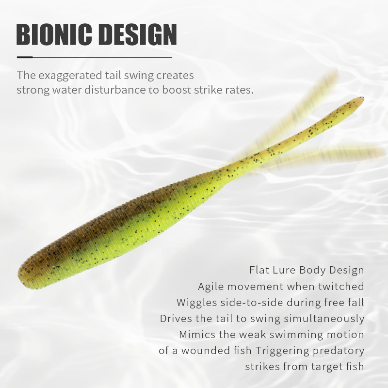 LUSHAZER 10/18pcs Fishing Lure - Fishing Lure Swimbait のレビューと価格