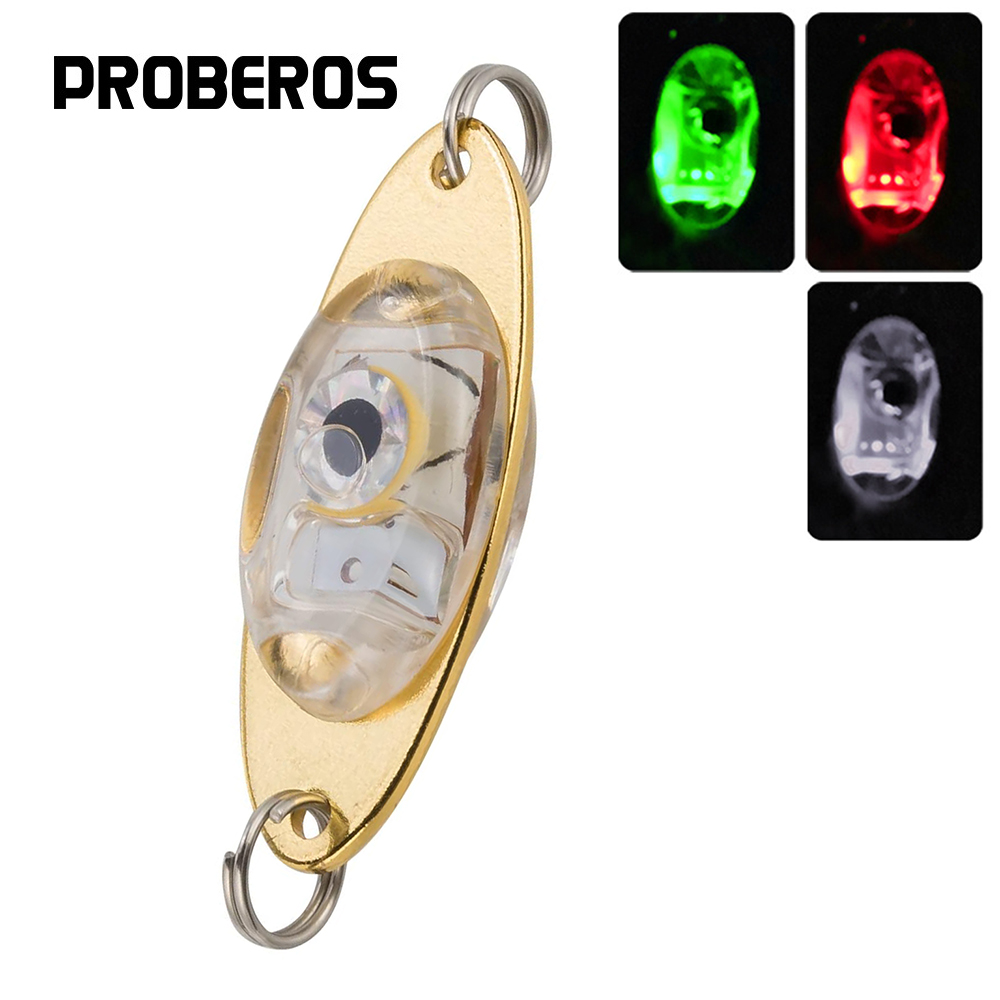 PRO BEROS LED Fishing Deep Dro - Fishing Lure Spoon のレビューと価格