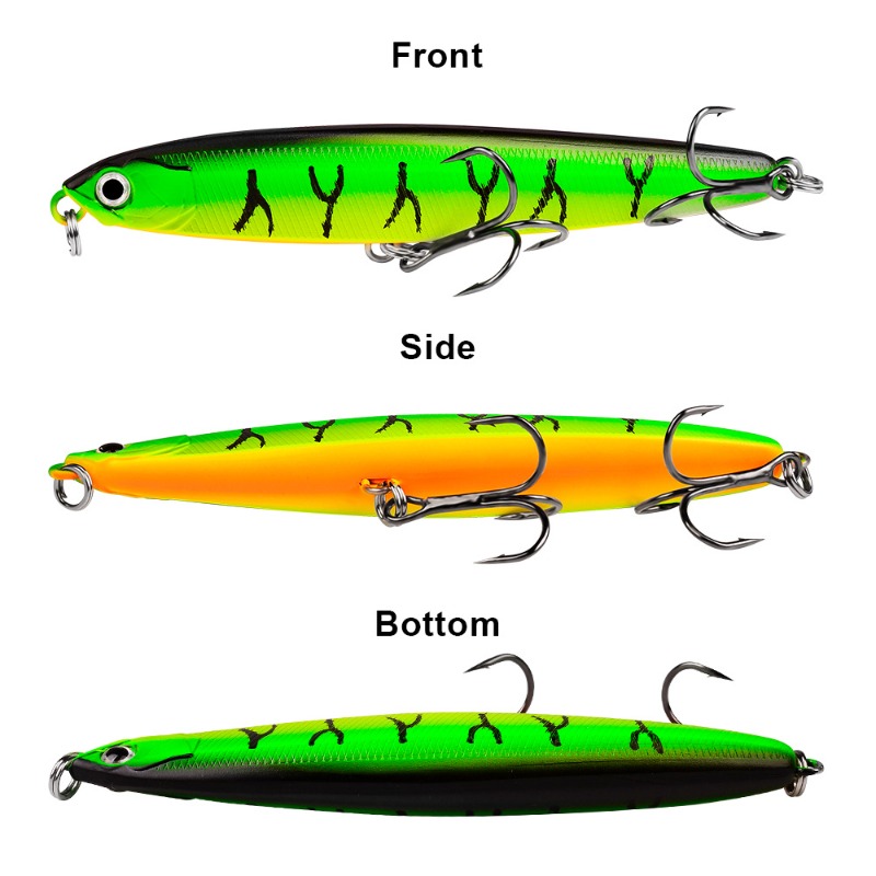 1Pcs Weights 10-24g  Pencil Lu - Fishing Lure Popper のレビューと価格