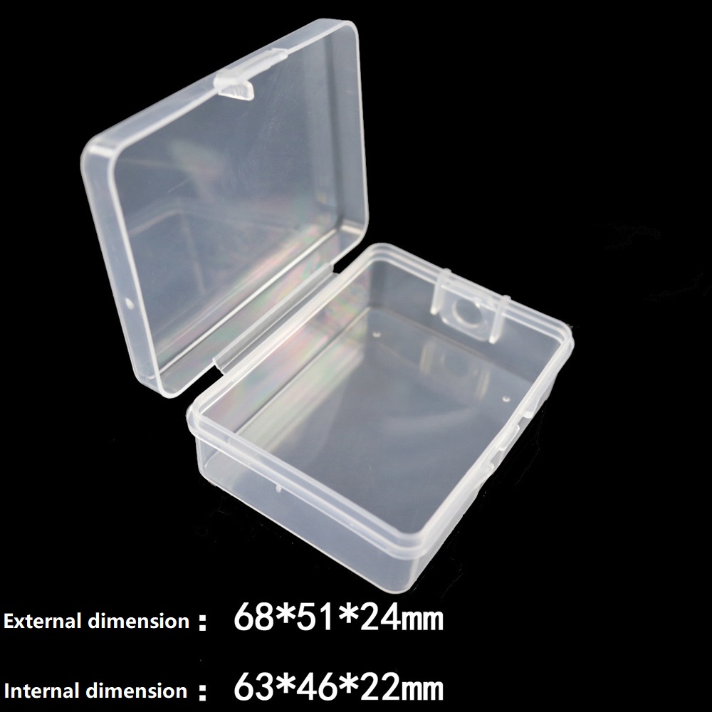 1pcs Transparent Plastic Stora - Fishing Lure Box のレビューと価格