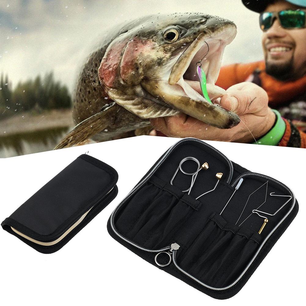 5 In 1 Fly Tying Tools Kit Fly - Fishing Lure Making Kit のレビューと価格