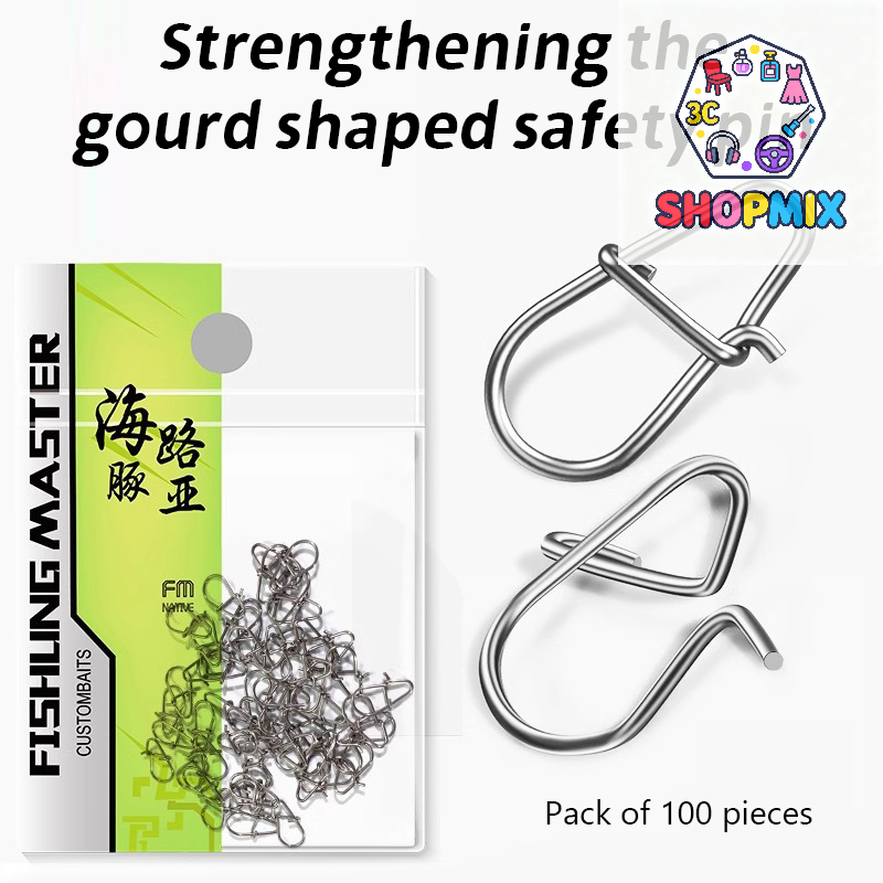 100Pcs Fishing Clips Fast Cran - Fishing Lure Crankbait のレビューと価格