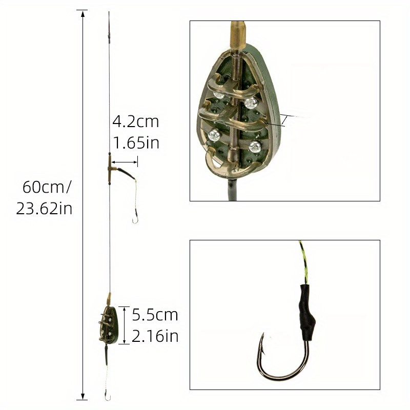 1pc Carp Fishing Feeder Kit Fe - Fishing Lure Making Kit のレビューと価格