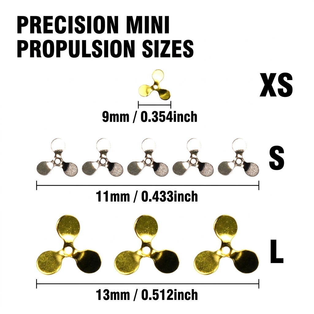 200Pcs 3-Blade Propeller Fishi - Fishing Lure Blade Bait のレビューと価格