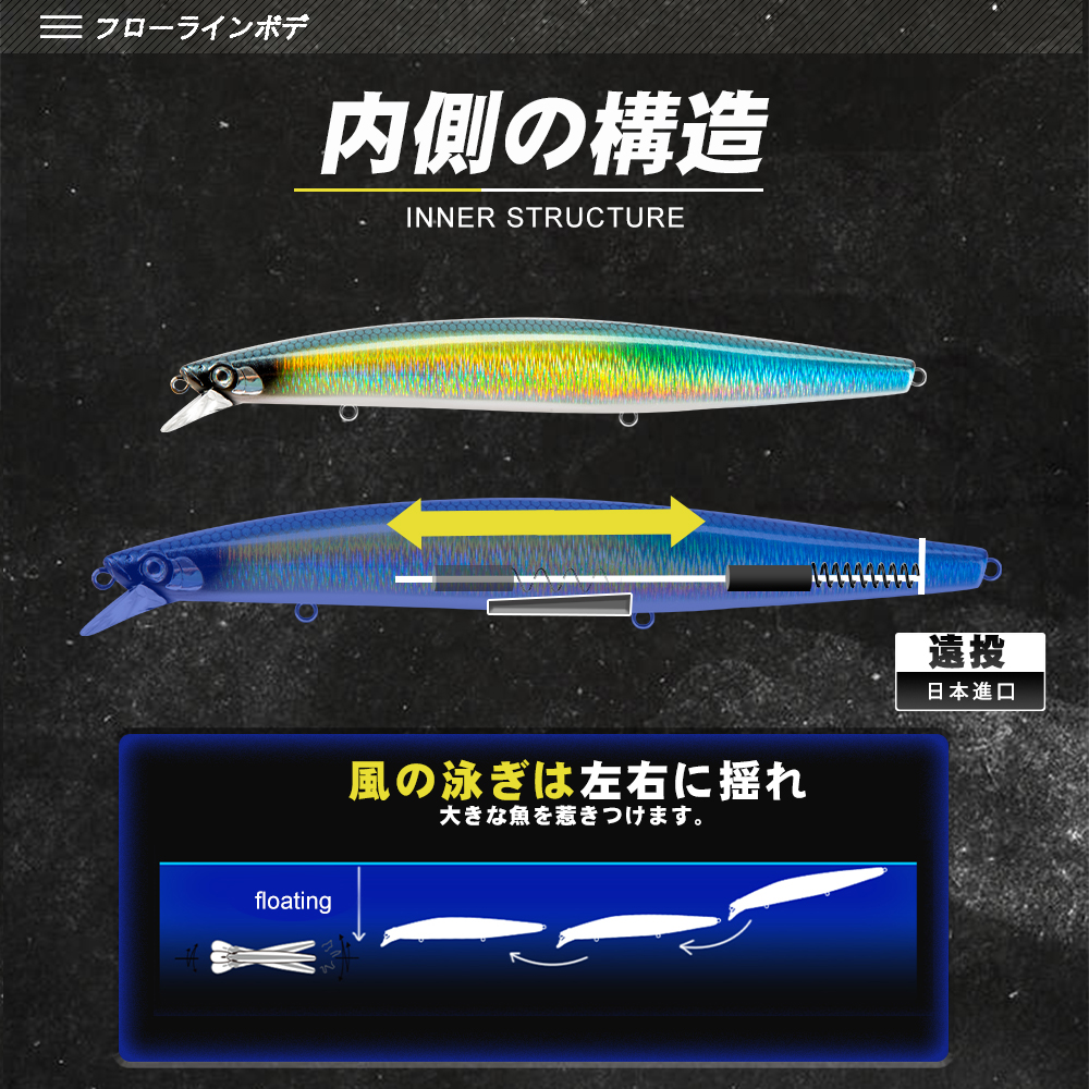 D1 Sea Fishing Lures 163mm 32g - Fishing Lure Swimbait のレビューと価格