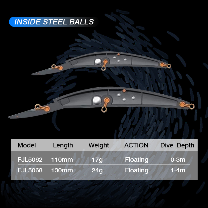 FJORD Floating Fishing Lure 11 - Fishing Lure Jerkbait のレビューと価格
