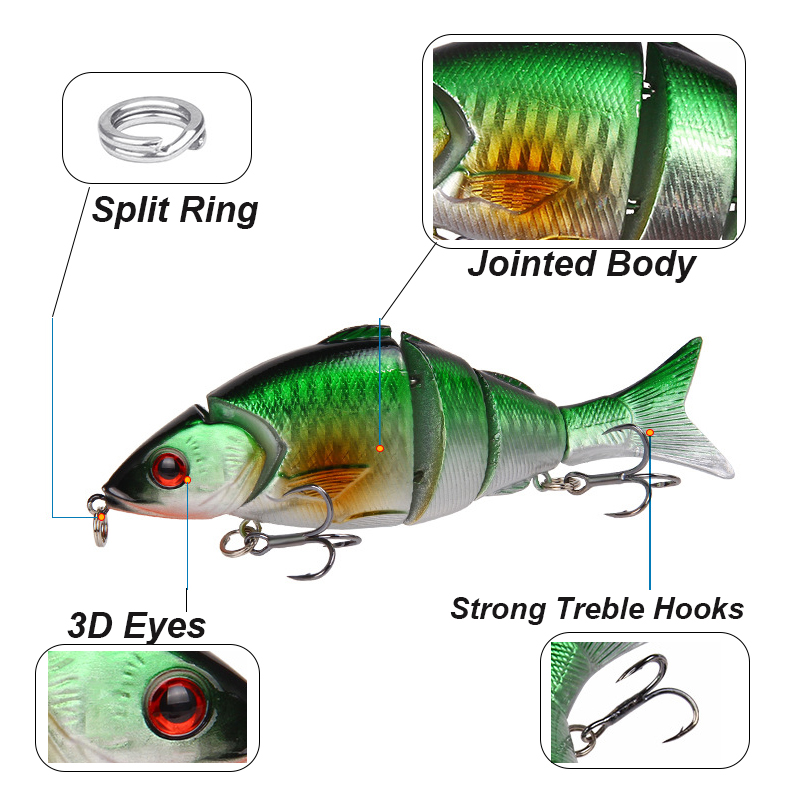 YUCONG 1PCS Minnow Fishing Lur - Fishing Lure Crankbait のレビューと価格
