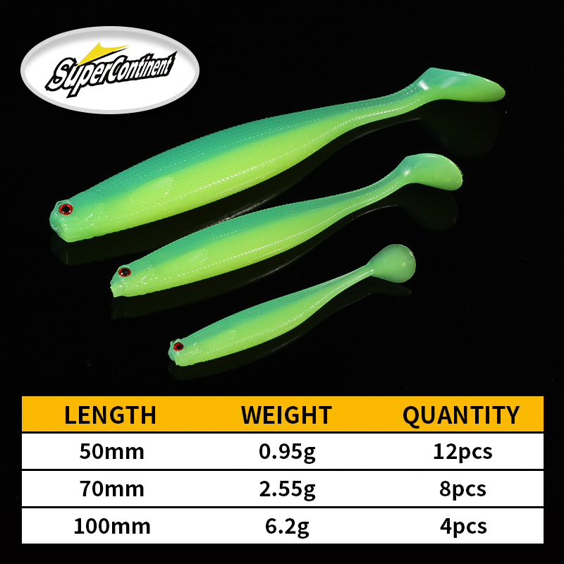 2022 Supercontinent ShadTeez 5 - Fishing Lure Soft Plastic のレビューと価格