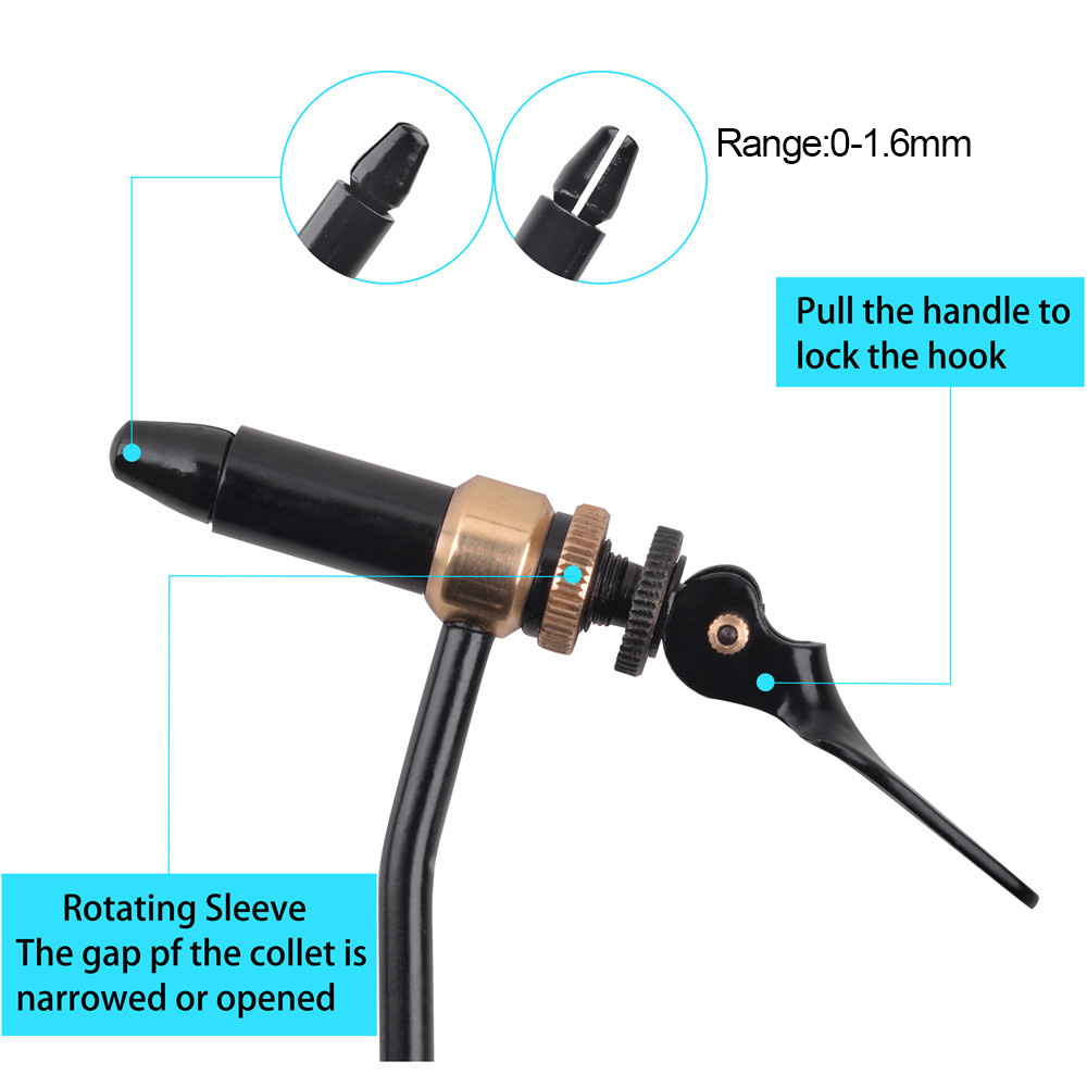 Rotary Fly Tying Vise Tool Saf - Fishing Lure Jig のレビューと価格