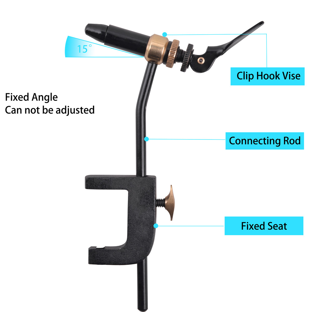 Rotary Fly Tying Vise Tool Saf - Fishing Lure Jig のレビューと価格