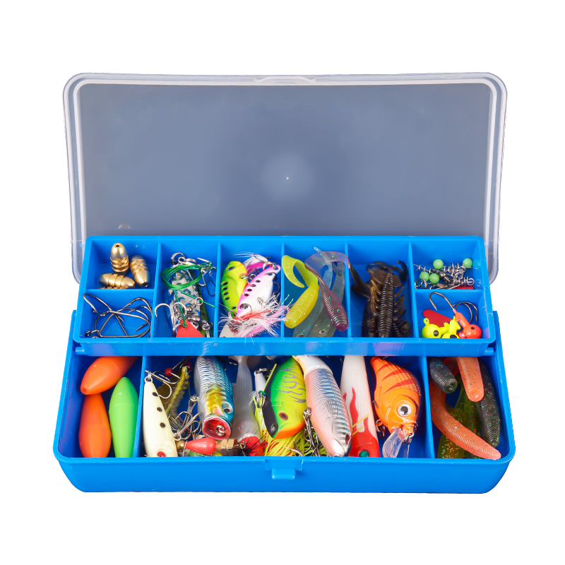 TAIYU Portable Fishing Tackle  - Fishing Lure Soft Plastic のレビューと価格