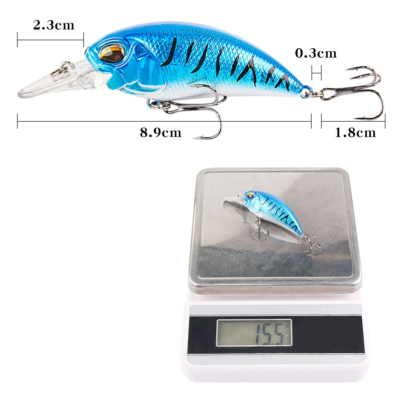 1 PCS 8.9cm15.5g Hot Model Fis - Fishing Lure Popper のレビューと価格