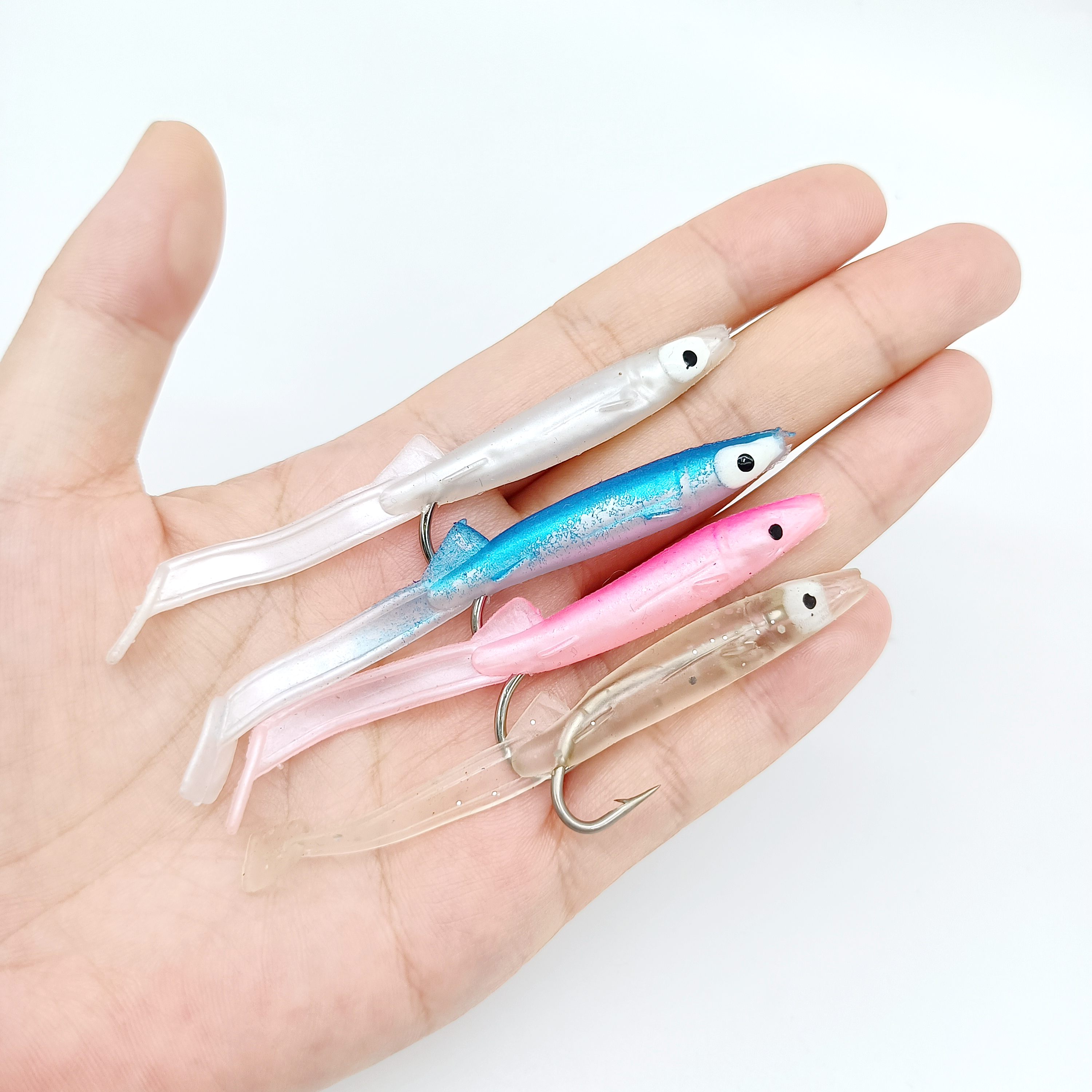 DUODUOYU 5PCS  Eel Soft Plasti - Fishing Lure Soft Plastic のレビューと価格