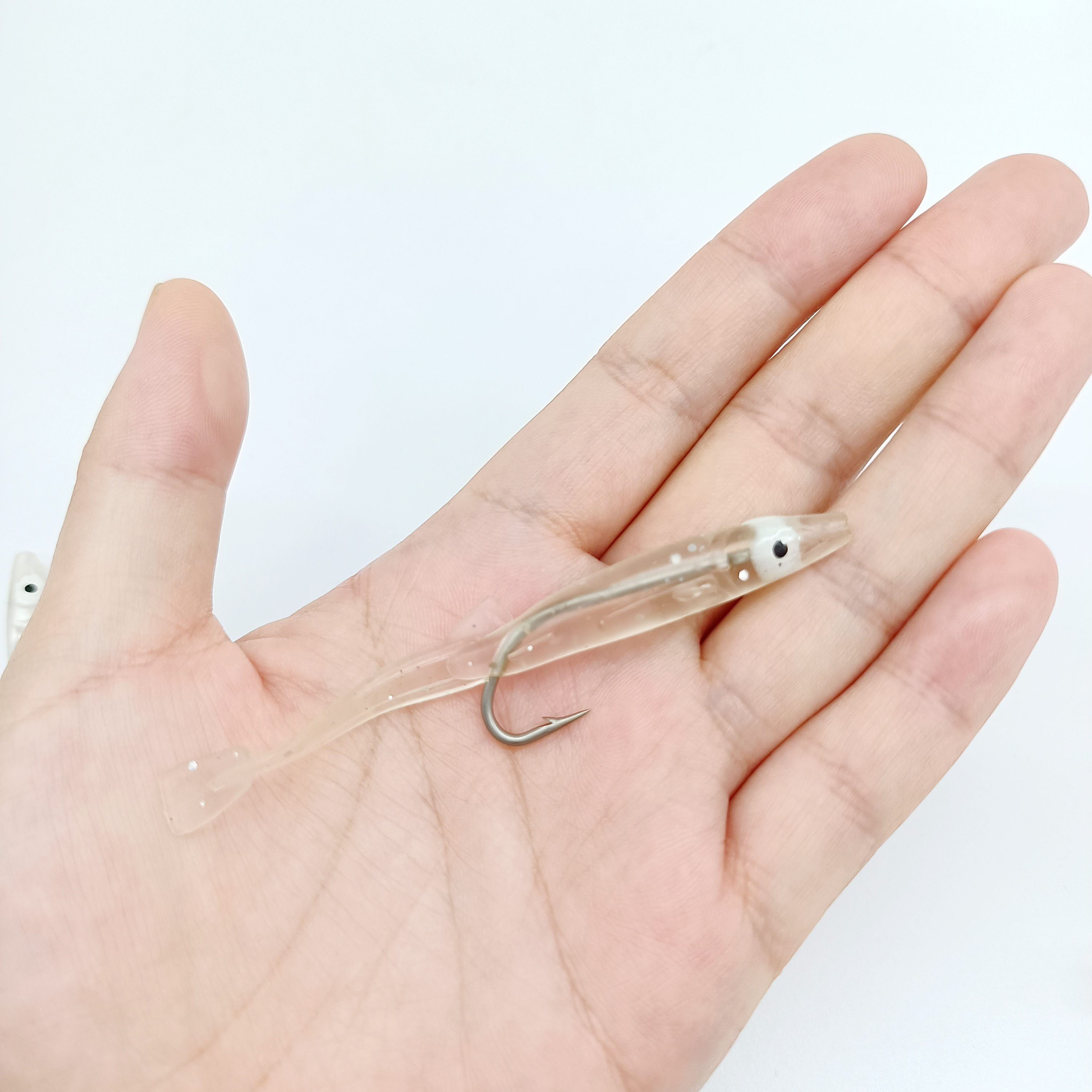 DUODUOYU 5PCS  Eel Soft Plasti - Fishing Lure Soft Plastic のレビューと価格