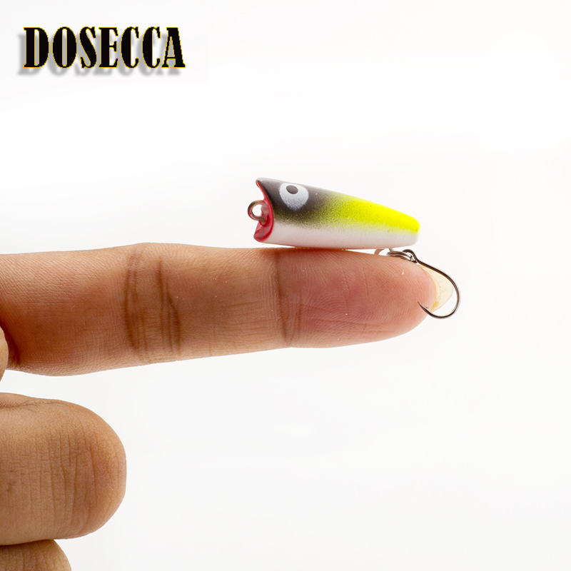1PCS 2.5cm 1.5g  Topwater Bait - Fishing Lure Popper のレビューと価格