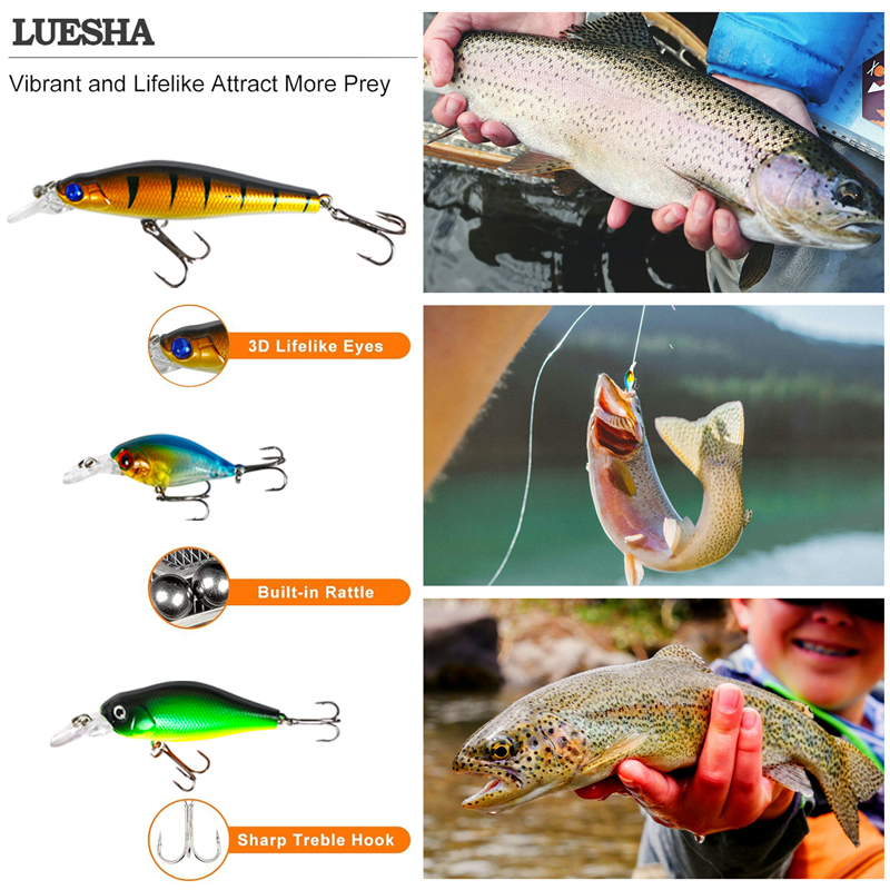 New 120PCS Fishing Lure Set So - Fishing Lure Box のレビューと価格