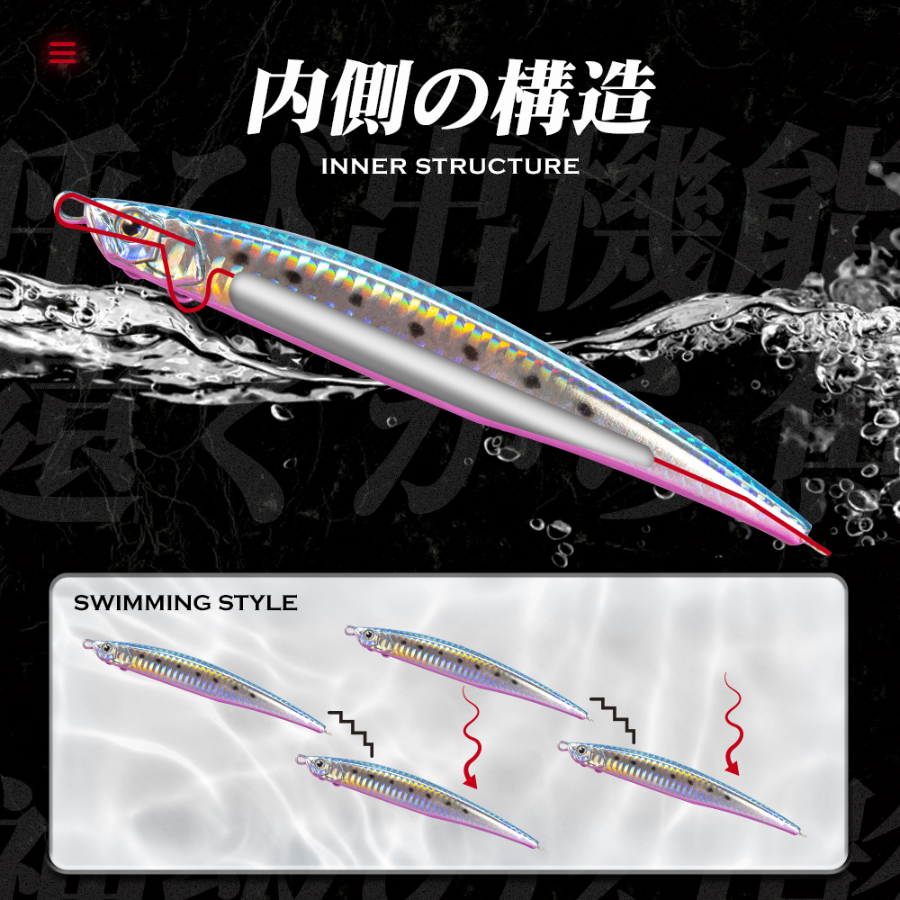 Hunthouse Jerk Press Bait Sink - Fishing Lure Buzzbait のレビューと価格