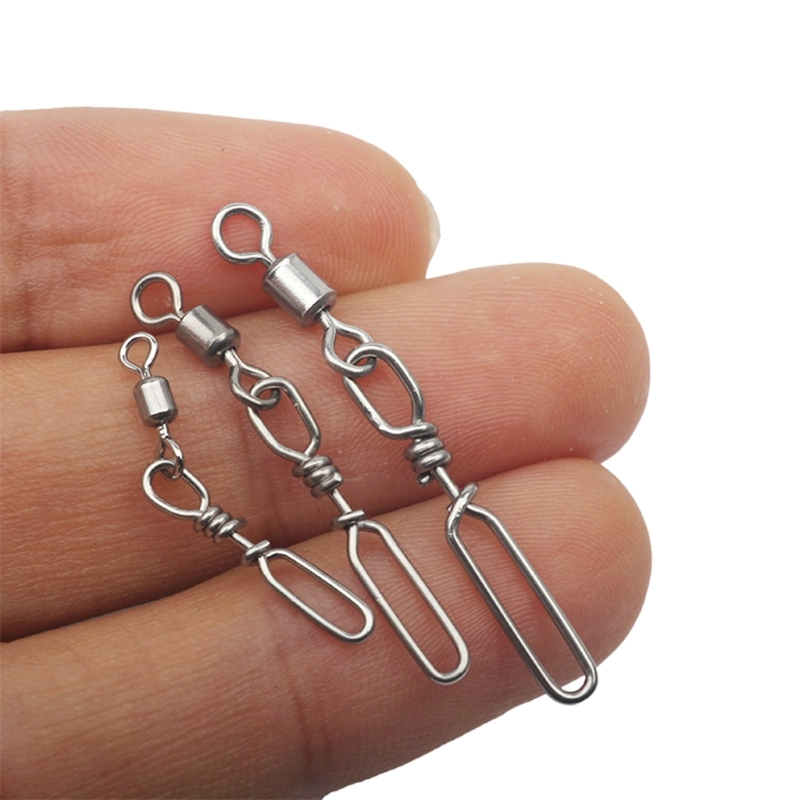 10Pcs Stainless Steel Quick Sn - Fishing Lure Making Kit のレビューと価格