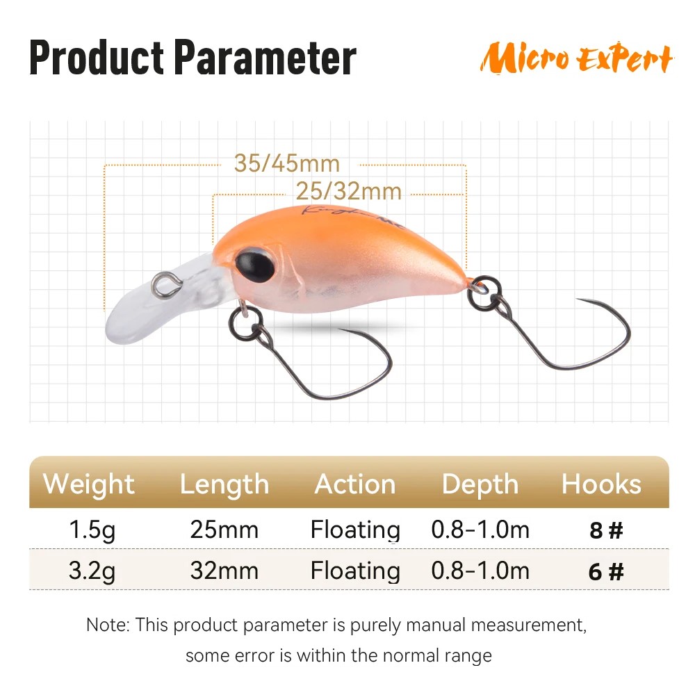 Kingdom Fishing Lure Micro Exp - Fishing Lure Crankbait のレビューと価格