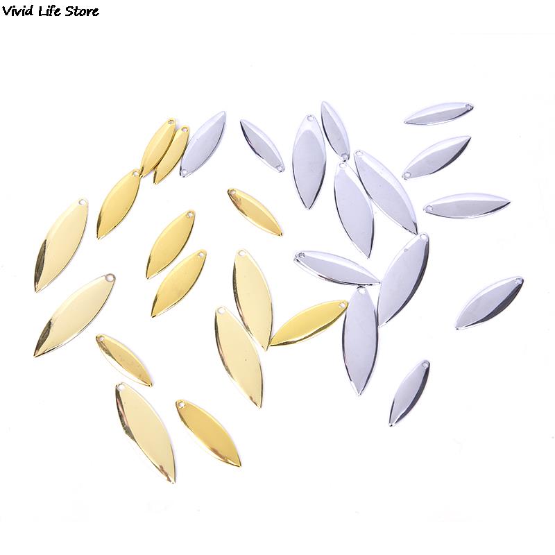 50pcs 45g/50g/75g Metal Willow - Fishing Lure Blade Bait のレビューと価格