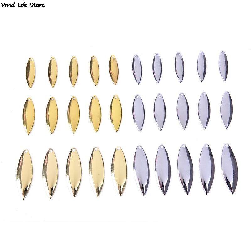 50pcs 45g/50g/75g Metal Willow - Fishing Lure Blade Bait のレビューと価格