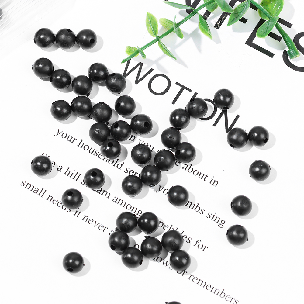 100pcs/lot Fishing Beads Space - Fishing Lure Soft Plastic のレビューと価格