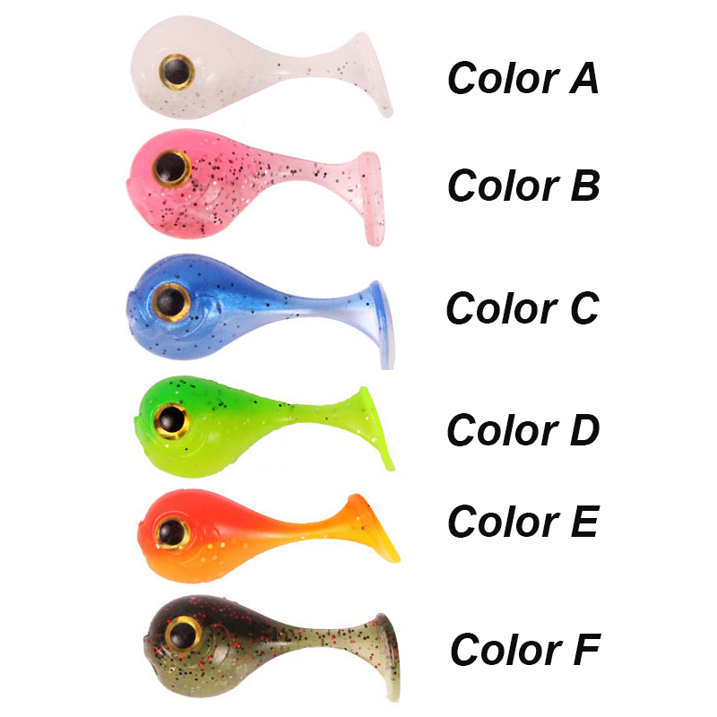 YUCONG 6PCS Jighead Soft Baits - Fishing Lure Crankbait のレビューと価格