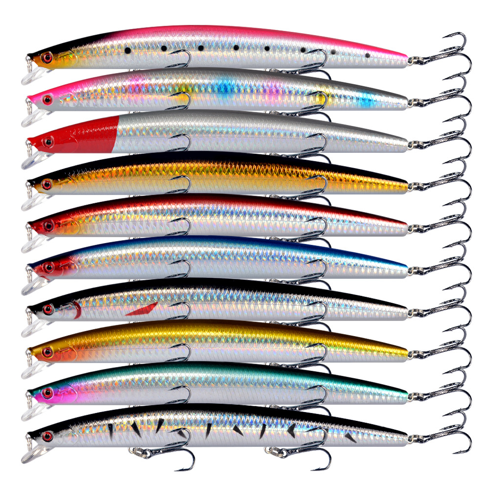 18cm 24g Minnow Fishing Lure L - Fishing Lure Crankbait のレビューと価格