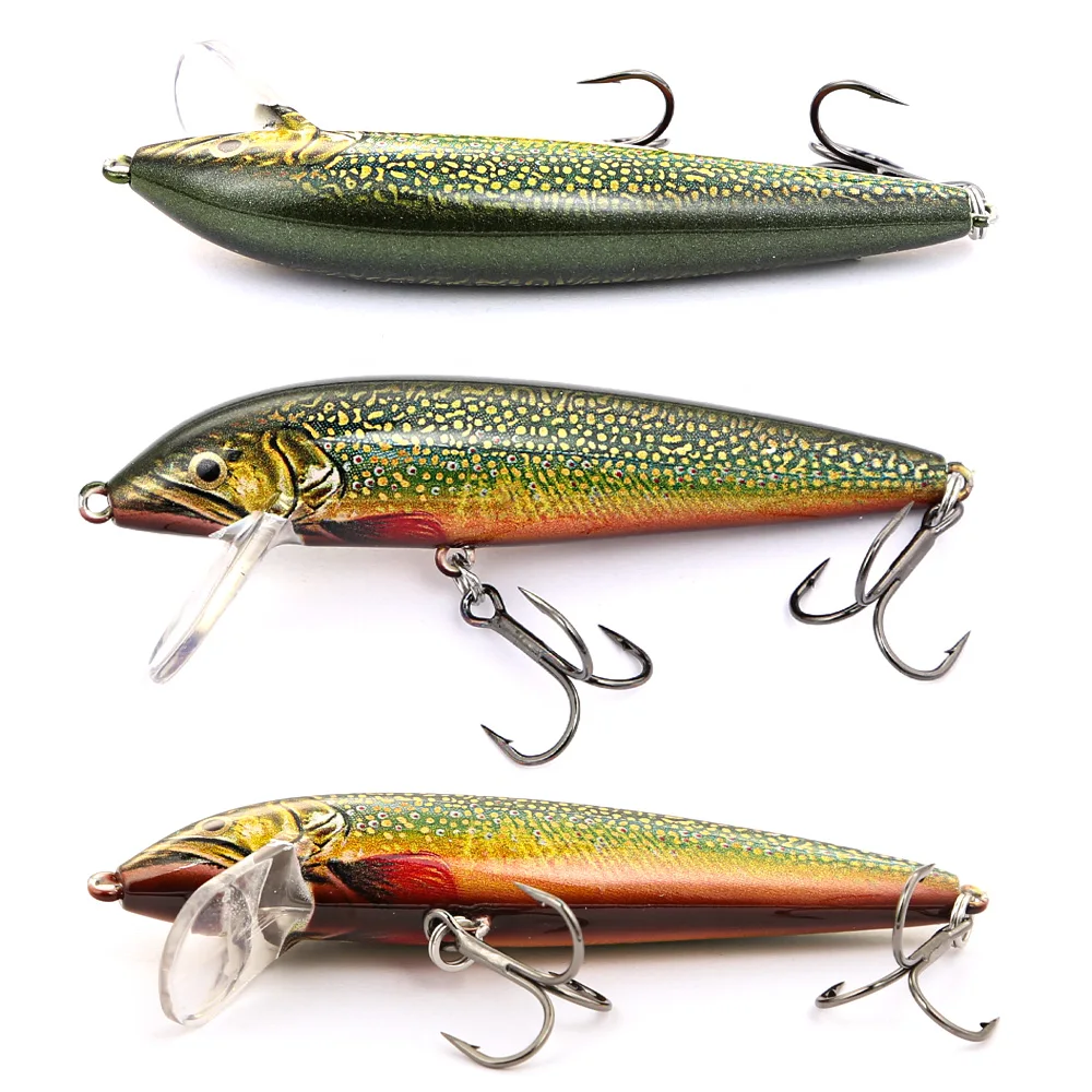 B&U 80mm Sinking Minnow Wobbli - Fishing Lure Jerkbait のレビューと価格