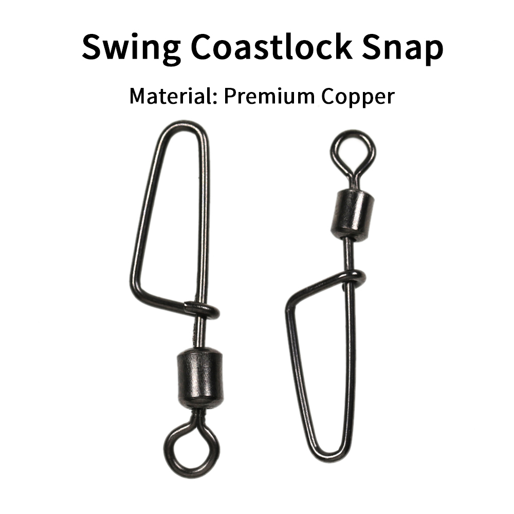 20PCS #12 -1/0 Rolling Swivel  - Fishing Lure Accessories のレビューと価格