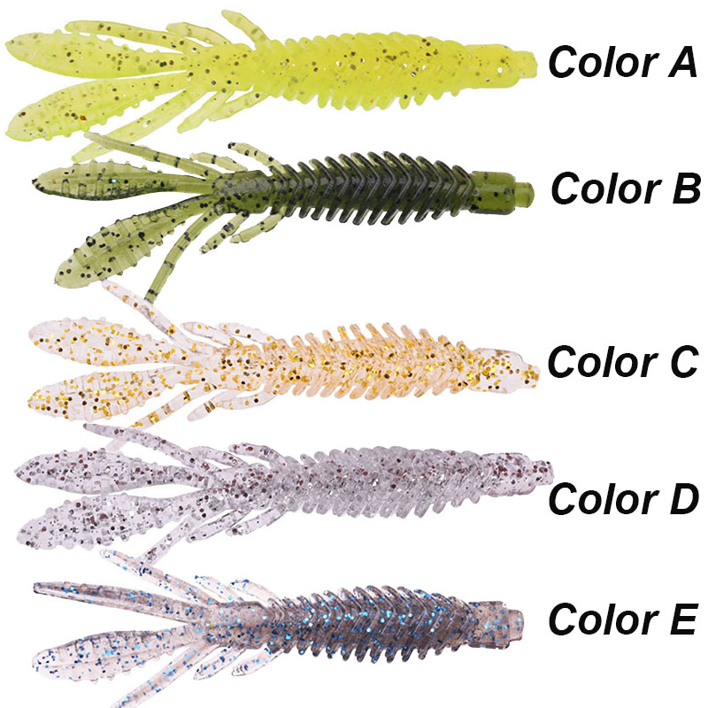 WESTBASS 5PCS Soft Larva Baits - Fishing Lure Swimbait のレビューと価格