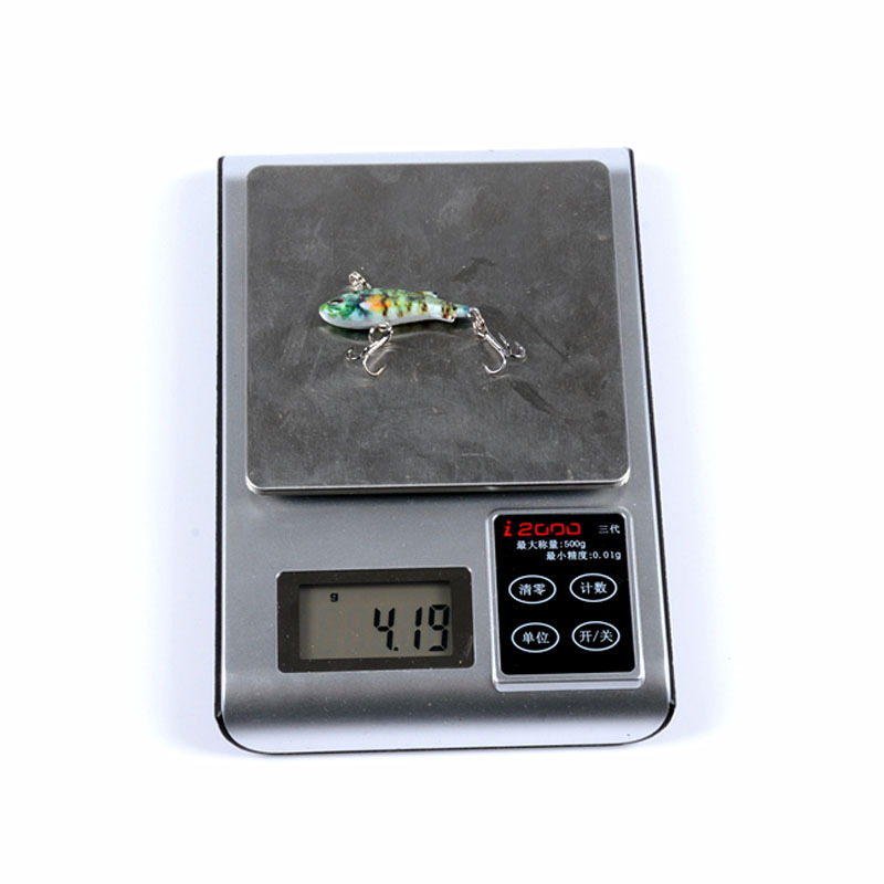8pcs 4cm 4g Mini Lipless VIB F - Fishing Lure Crankbait のレビューと価格