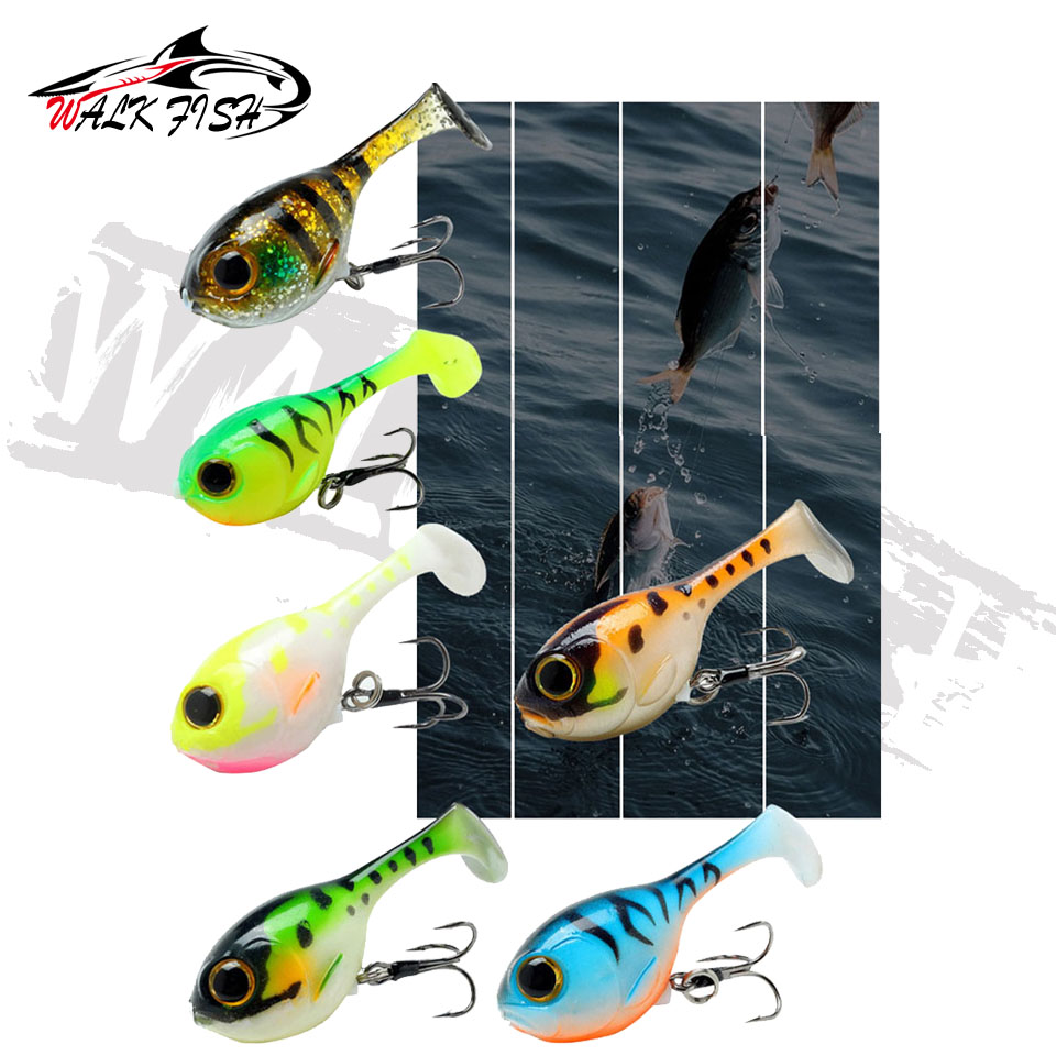 WALK FISH Soft Lure Balloonfis - Fishing Lure Soft Plastic のレビューと価格
