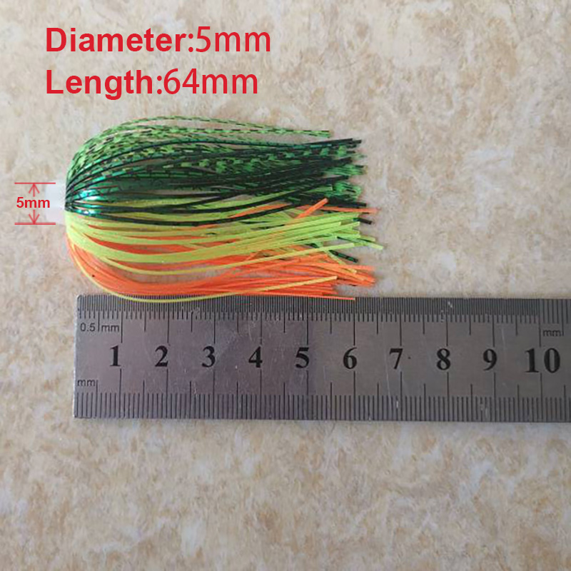 5 pcs/lot  88 Strands  64mm Si - Fishing Lure Buzzbait のレビューと価格