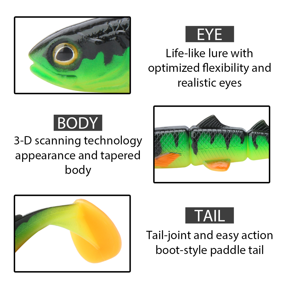 Spinpoler 16cm/22cm Jointed Sh - Fishing Lure Popper のレビューと価格