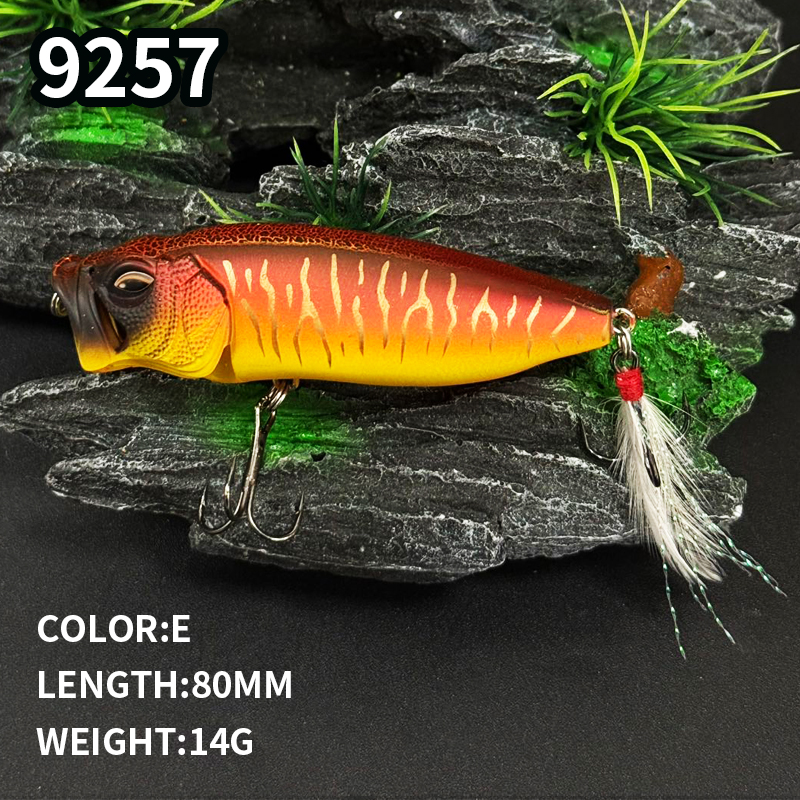Popper Lure Topwater Bait 80mm - Fishing Lure Popper のレビューと価格