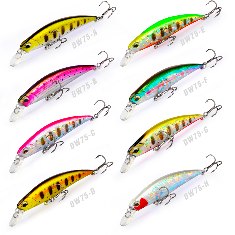 TSURINOYA Sinking Minnow Long  - Fishing Lure Jerkbait のレビューと価格