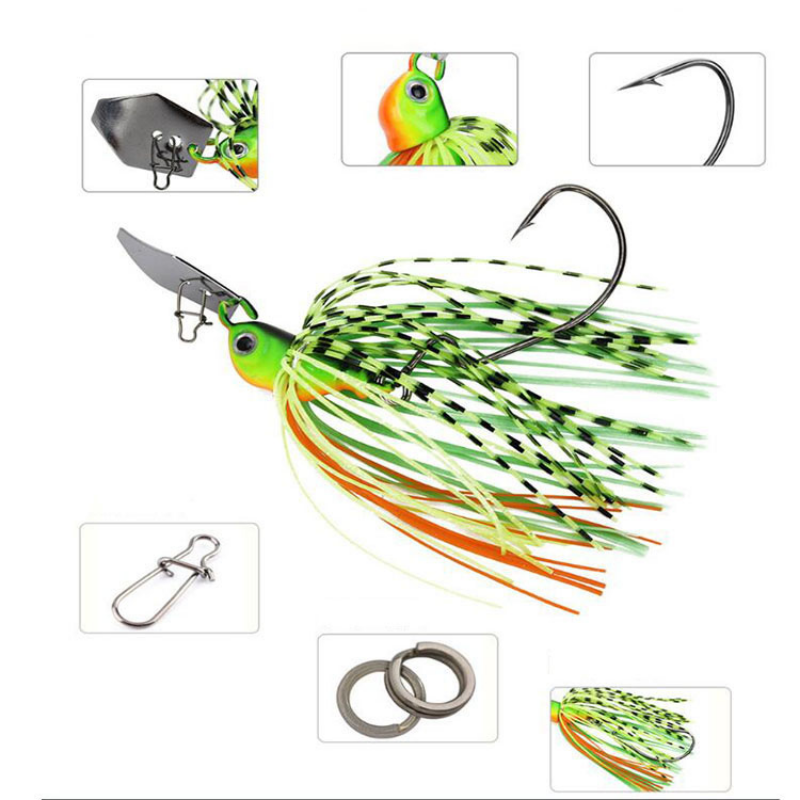Chatter Bait 7g 9g 11g 14g 21g - Fishing Lure Buzzbait のレビューと価格