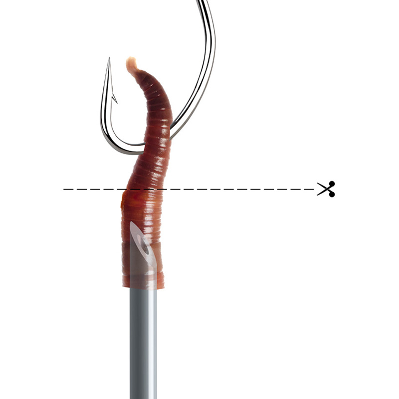 WEIHE 5pcs Earthworm Air Needl - Fishing Lure Accessories のレビューと価格